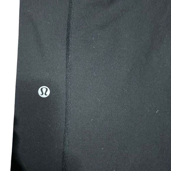 Lululemon Grove Cropped Pants Women's 8‎ Black Gray Stretch Breathable Yoga - Picture 3 of 7